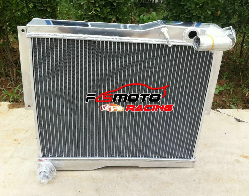 Radiateur 2 Rangées Aluminium 470x350x56mm pour MG MGB Roadster