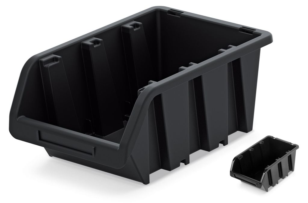 Plastový úložný box TRUCK 115x80x60 černý Obrázek produktu 