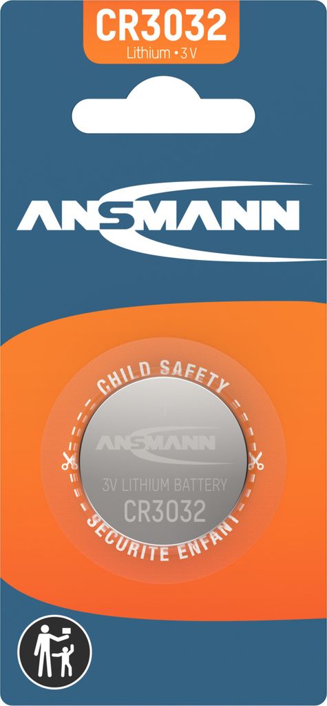 ANSMANN Lithium Knopfzelle CR3032