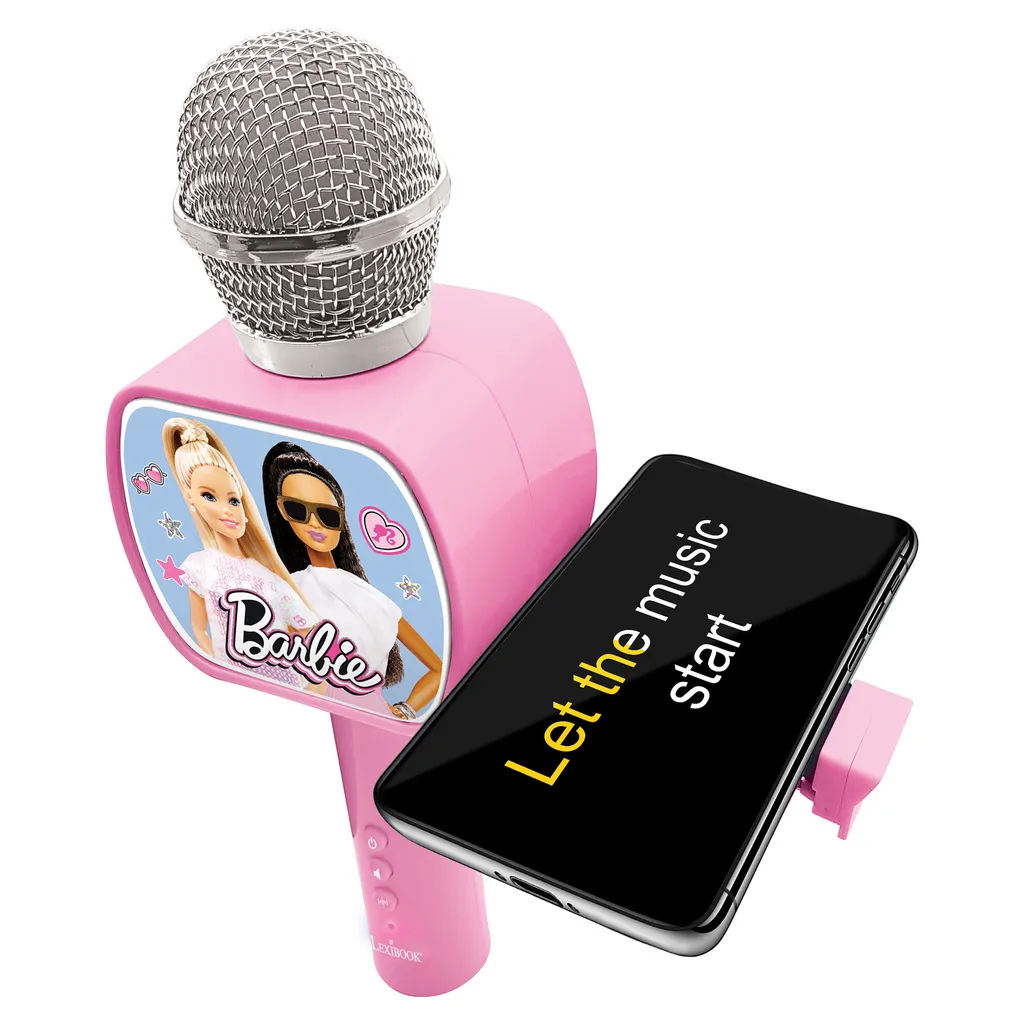Microfono Barbie Wireless Bluetooth: Karaoke e Altoparlante 3W - 12
