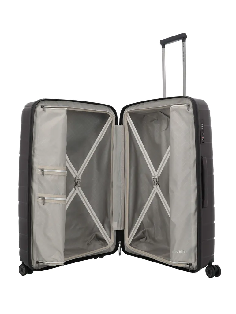 Valise Travelite Air Base L en Polypropylène Légère et Robuste