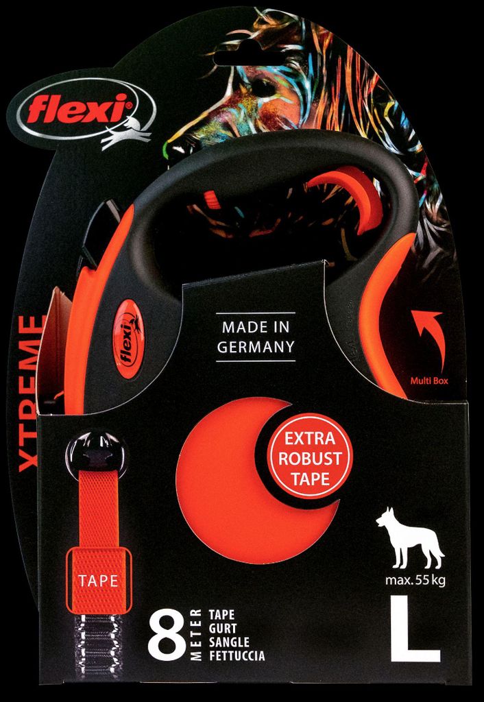 Flexi Roller Line Xtreme Tape Black / Orange Obrázok produktu 