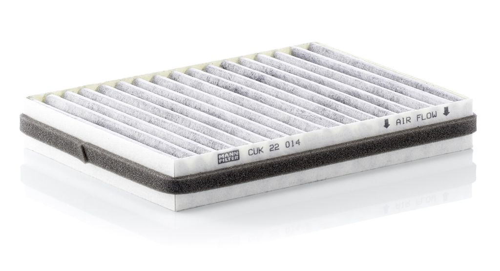 MANN-FILTER CUK 22 014 Innenraumfilter Pollenfilter für BMW 7 (E65, E66, E67) Aktivkohle