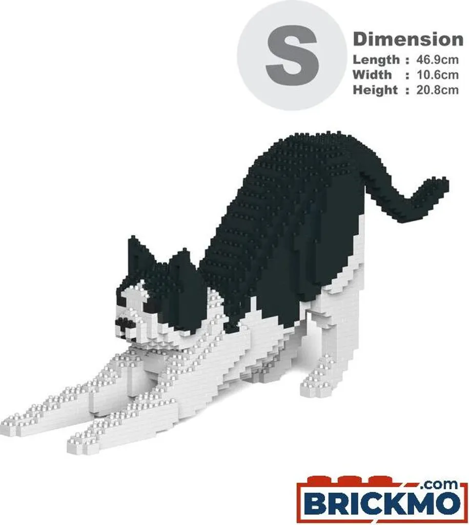 Loisir Créatif Chat en Briques JEKCA : Décoration Intérieure Originale