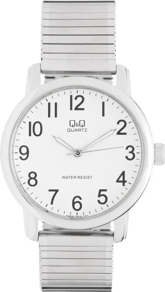 Montre-bracelet Analogique Q&Q Q868J804Y avec Bracelet Métal Argenté