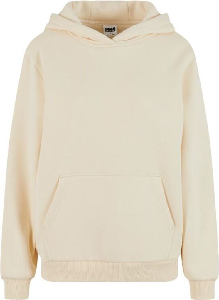 Urban Classics Kapuzenpullover Damen Ladies Fluffy Hoody altweiß S