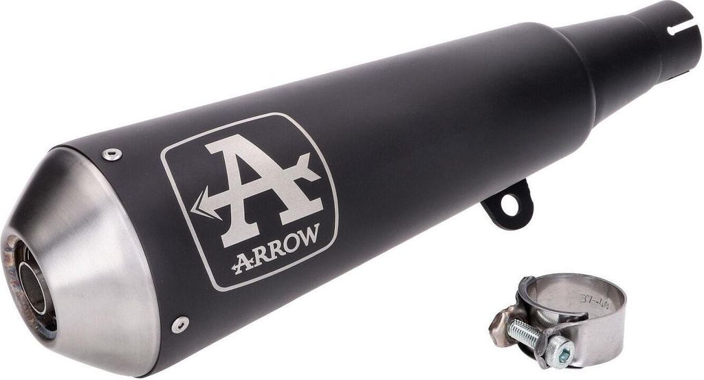Wydech ze stali nierdzewnej ARROW DARK PRO-RACE do Brixton Zdjęcie produktu