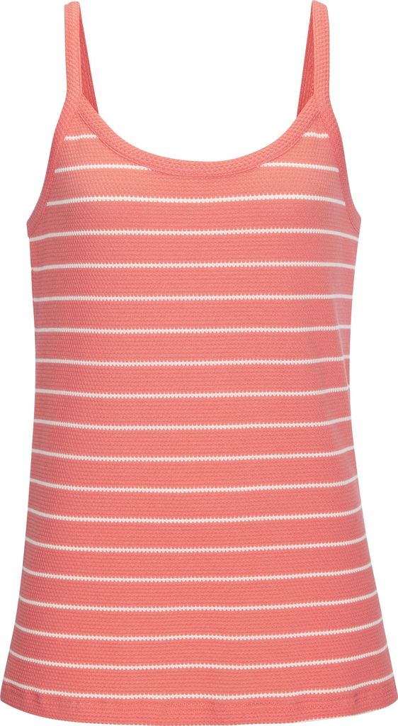 VIVANCE Trägertop apricot, weiß Größe 36/38