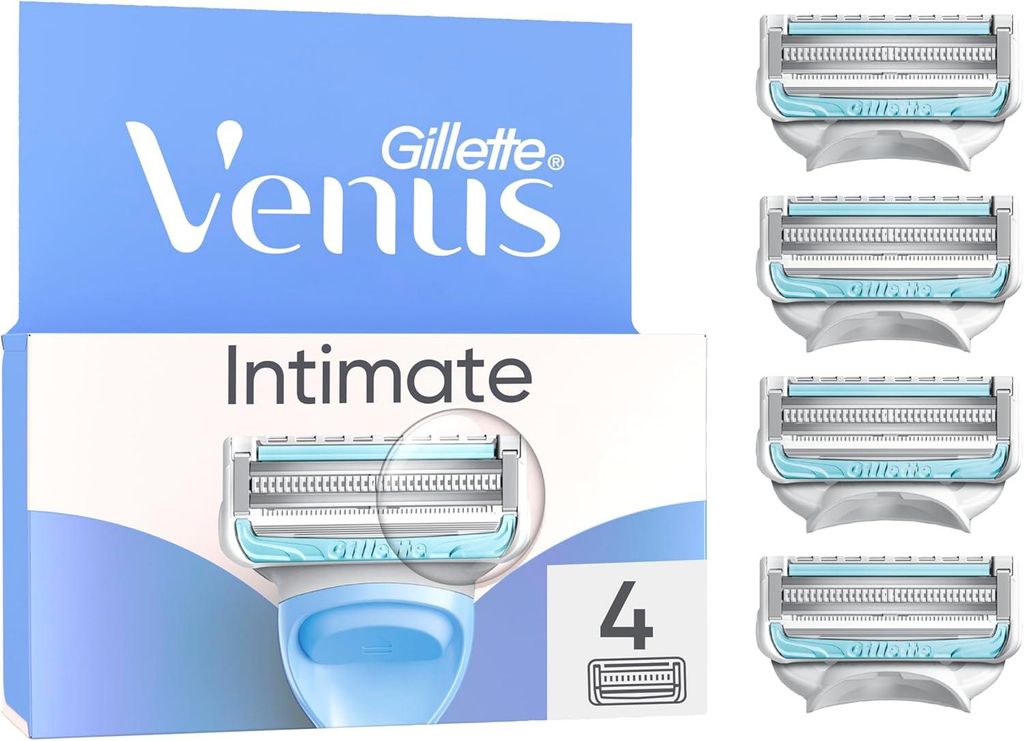 Gillette Venus Intimate, 4 Ersatzklingen