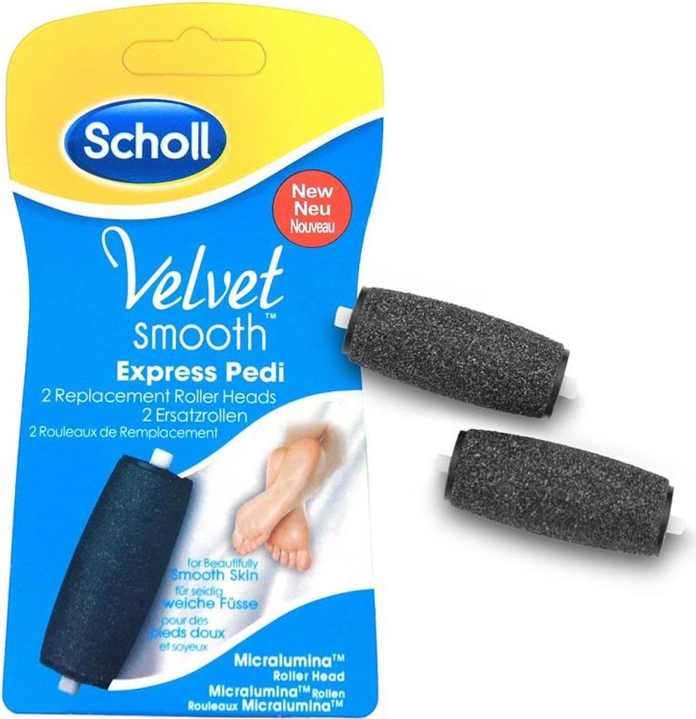 Scholl Velvet Smooth Express Pedi Ersatzrollen 2er Pack Image du produit 
