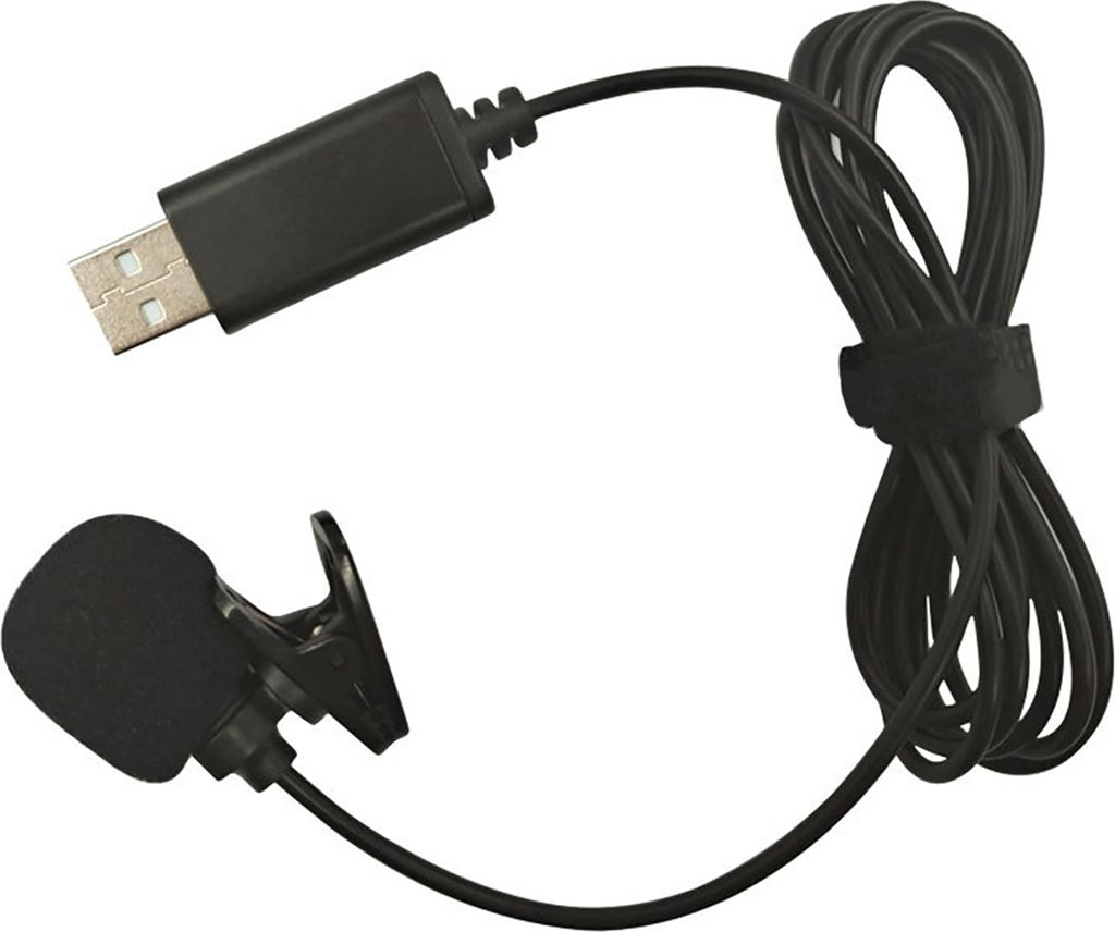 USB Lavalier klopový kondenzátorový mikrofon Všesměrový Obrázek produktu 
