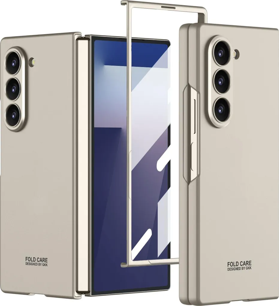 Recensione Cover Z Fold 7: Beige Opaca e Sottile con Pellicola