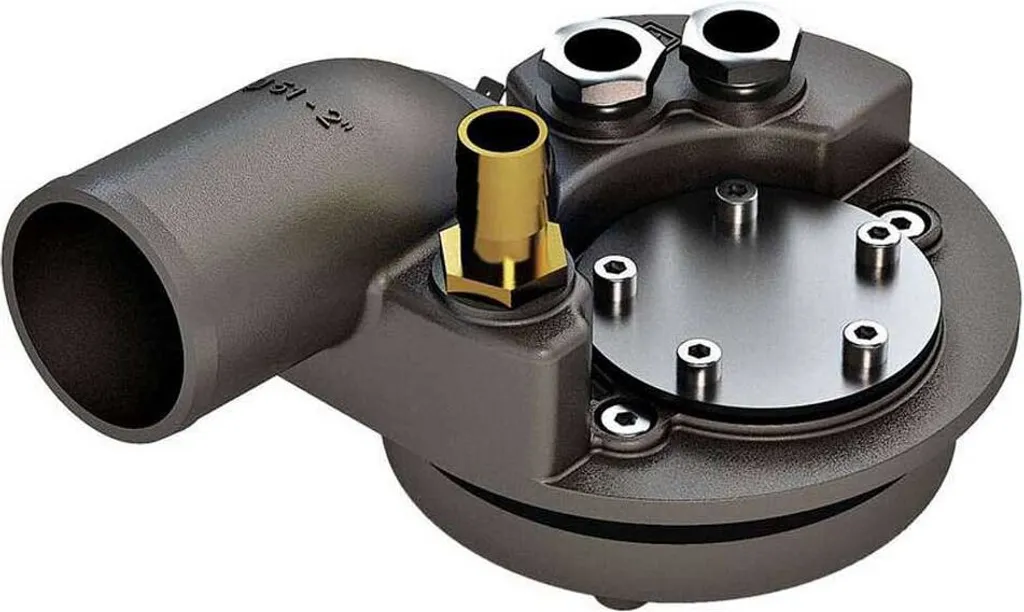 Raccord de fixation Vetus pour réservoir diesel et essence gris 38 mm