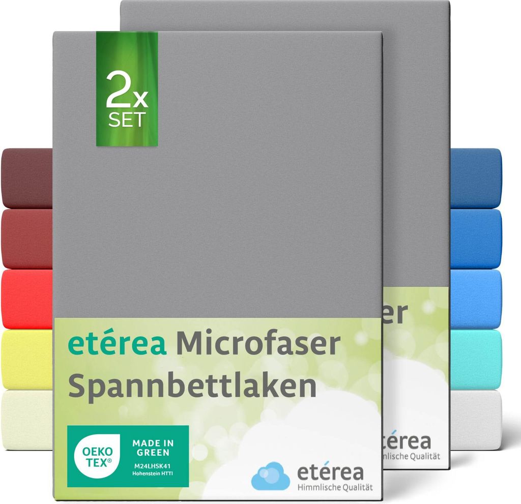 etérea Renforcé Bettwäsche Baumwolle Weiss 60x120 - 70x140 cm