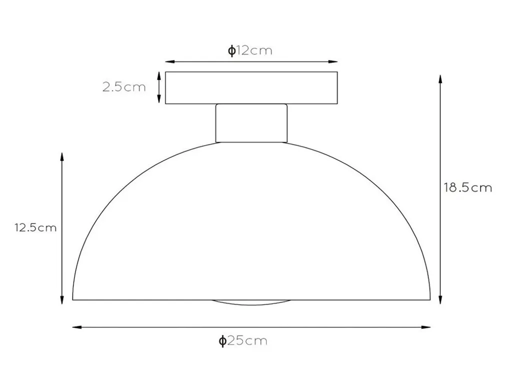 Plafonnier SIEMON semi-circulaire E27 : finissez-en avec l'éclairage terne - 4