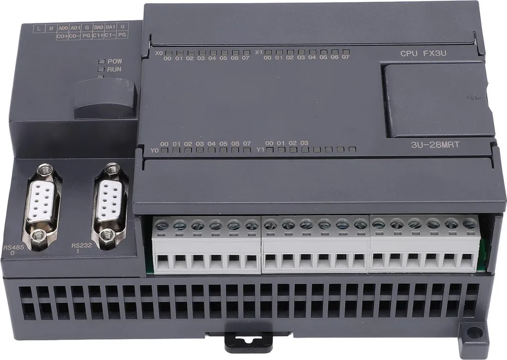 Carte de commande industrielle programmable PLC DC24V rail DIN Pro - 10