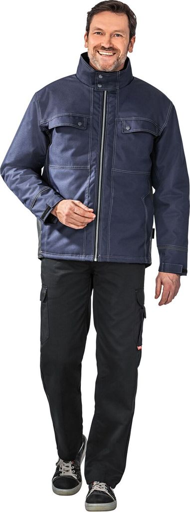 Outdoor Raven Jacke marine/grau Größe XS Produktbild 