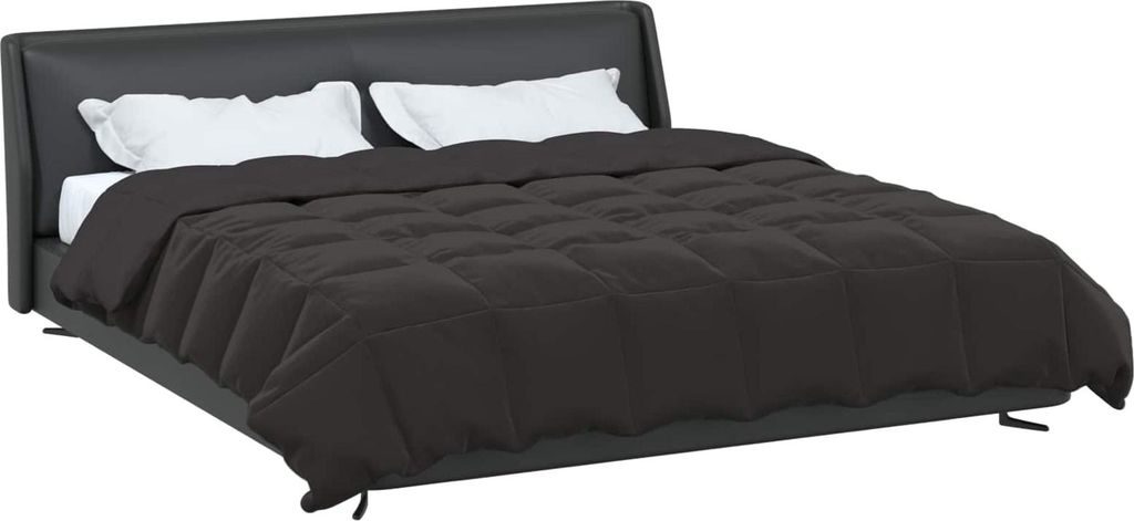 (Robust Möbel)Ganzjahresbettdecke - CLORIS - Bettdecke langlebig - Anthrazit 220x260cm Mikrofaser - Bettwäschen GermanyMöbel5583010