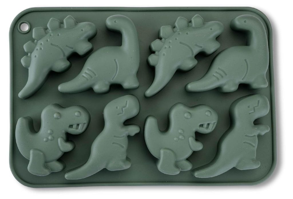 Fackelmann Silikon Eiswürfelform Dino Design  Flexibel, Produktbild 