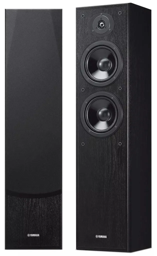 Enceinte Tour Yamaha 240W 2 Voies Noire Haute Performance Audio Design