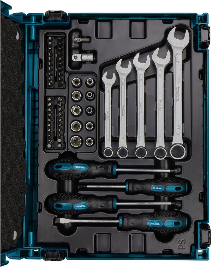 Makita E-11542 Mechaniker-Set mit Handwerkzeugen, im Produktbild 8