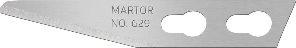 MARTOR 100 x GRAFIKKLINGE, Ersatzklingen Grafikmesser, Bastelmesser, Skalpell, Entgrater, 5,7 mm, Scharf, 1-fach Nutzbar, NR. 629