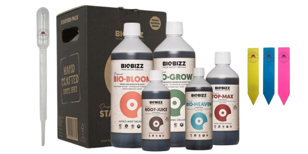 BioBizz Dünger Set – 5-teiliges Indoor Try Pack – inkl. Produktbild 1