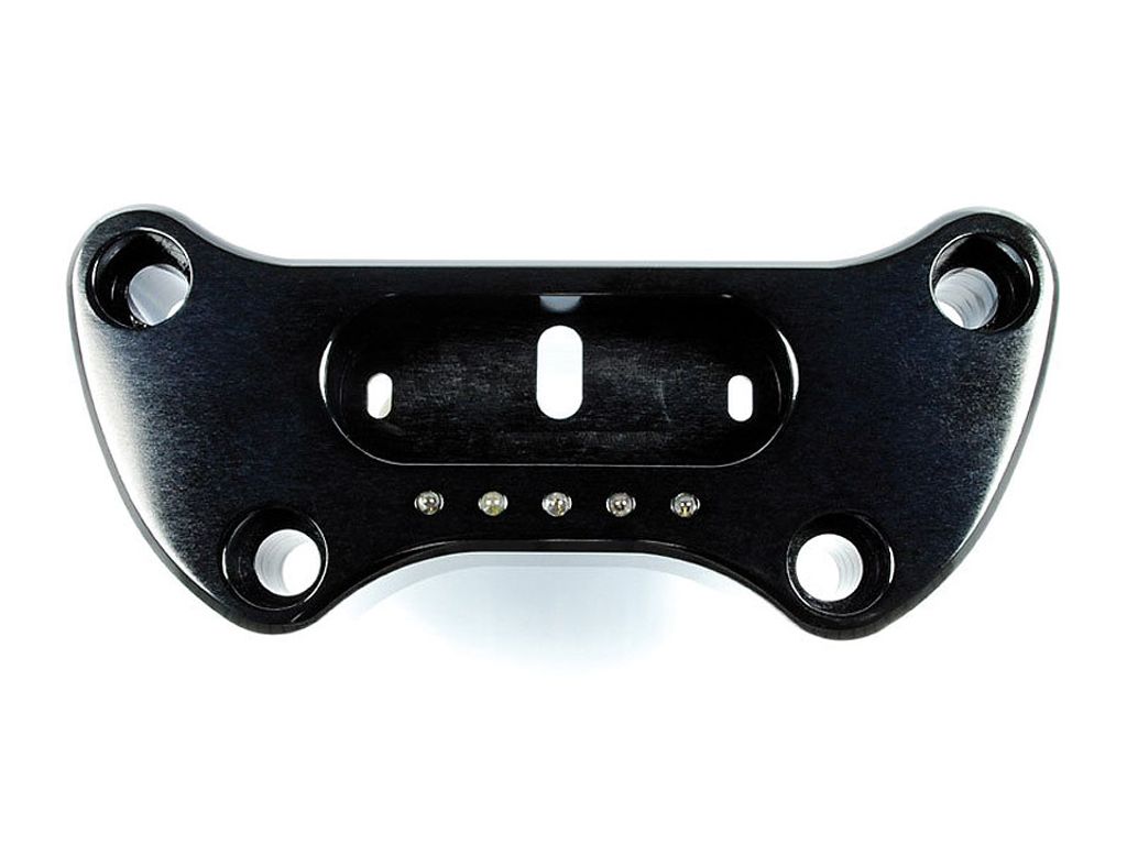 motogadget msm HD Handle Bar Top Clamp zur Montage des motoscope mini, schwarz