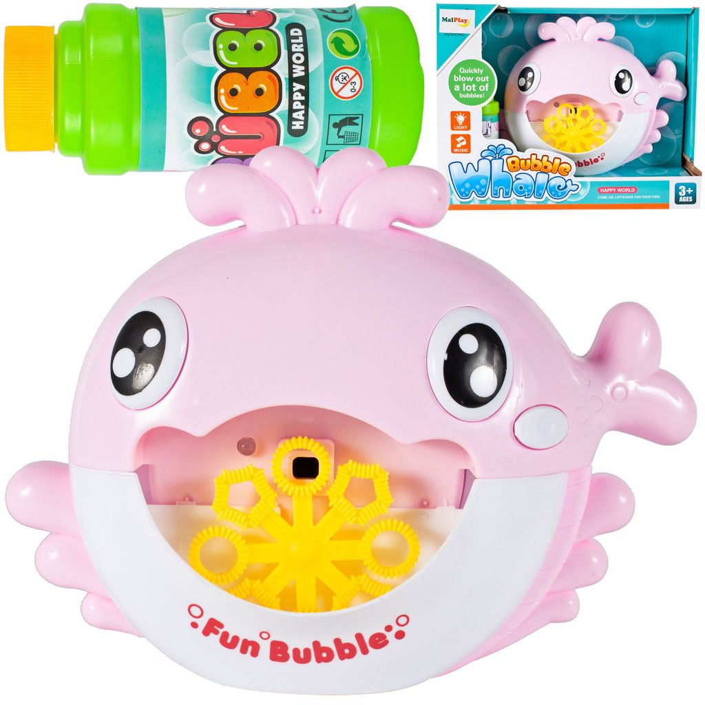 Seifenblasenmaschine Baby Kinder Spielzeug Badewann Spiel Seifenblasenkanone 