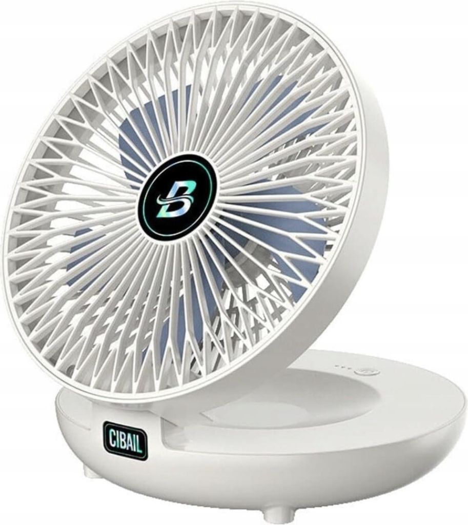 Tragbarer MINI-Tischventilator, leise, kabellos, 5 Produktbild 