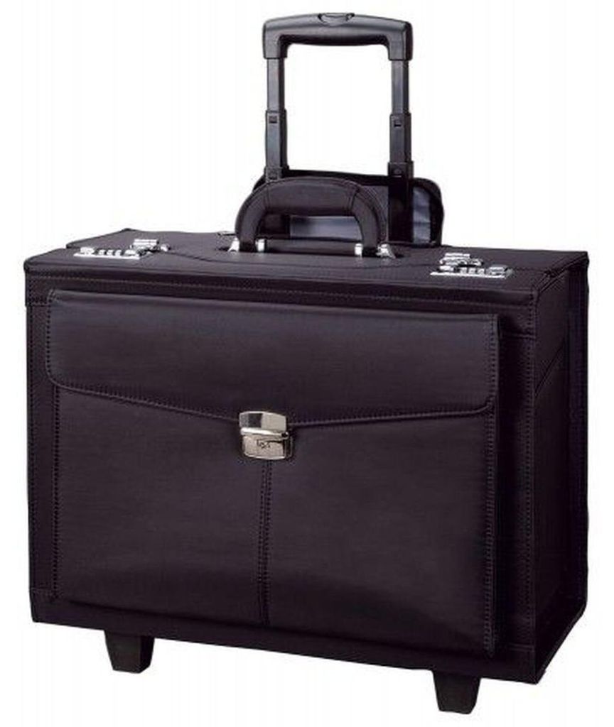 Pilotenkoffer Rocca II Trolley 46x39x27cm Microfaser Produktbild 