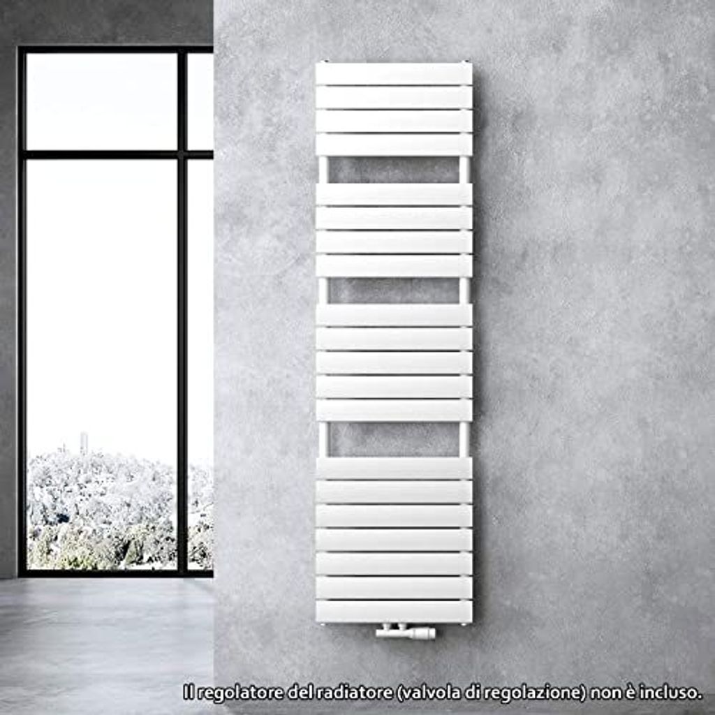doporro Badheizung Flachheizkörper 180x60cm Weiß Produktbild 