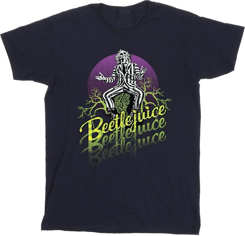 Beetlejuice - T-Shirt für Herren BI16090 (M) (Marineblau)