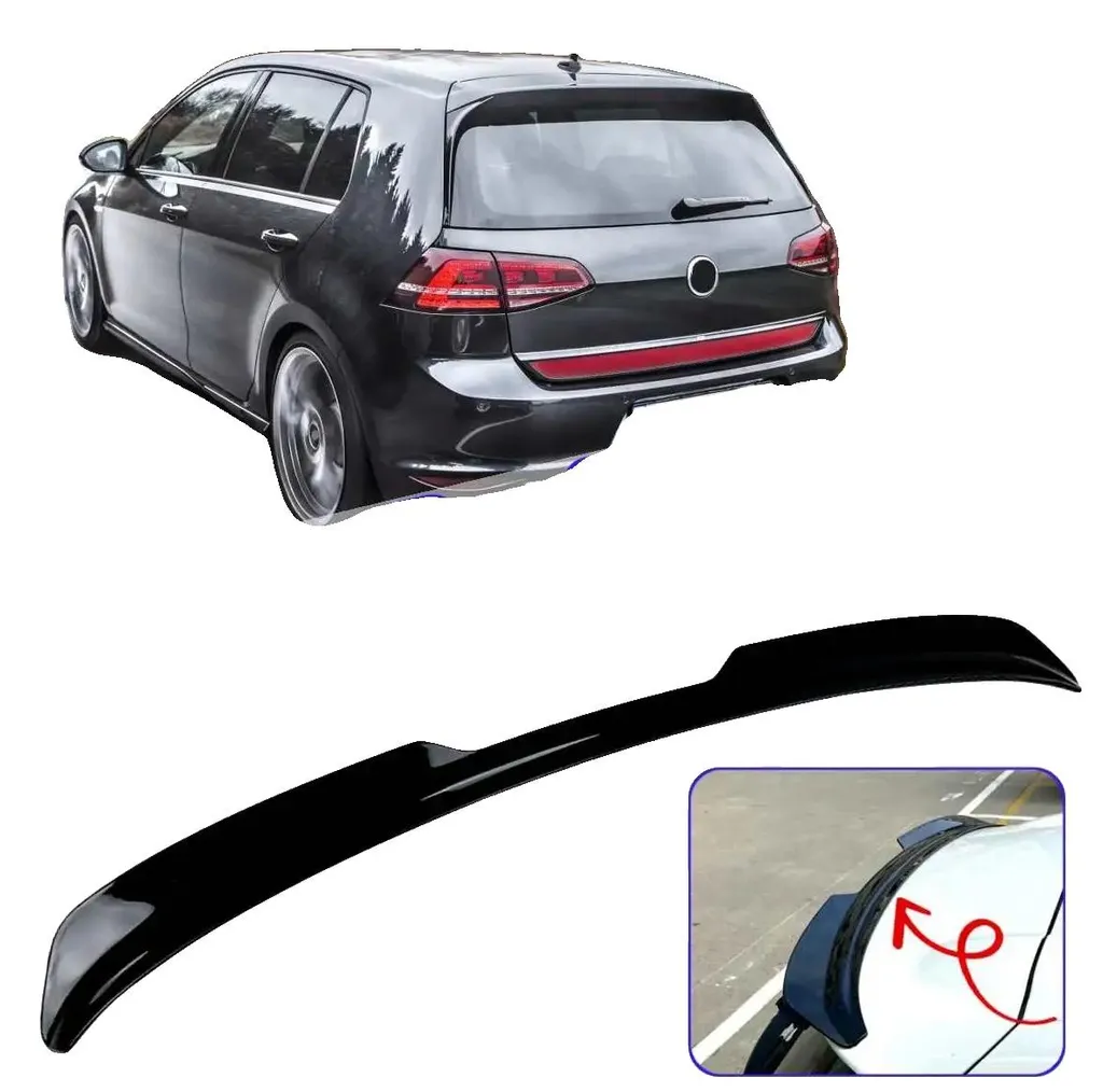 Pack Tuning Golf 7 : Aileron Arrière Sport GTI R Style - Montage Rapide