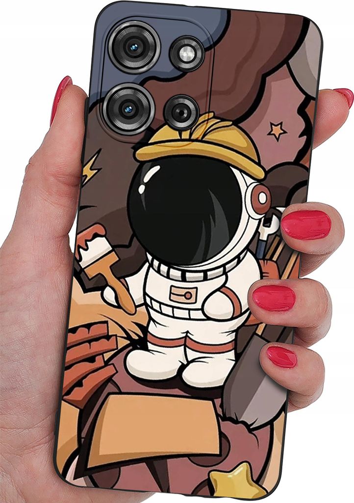 Hülle für Motorola G75 5G | Designs | Silikon, matt, 9H-Glas