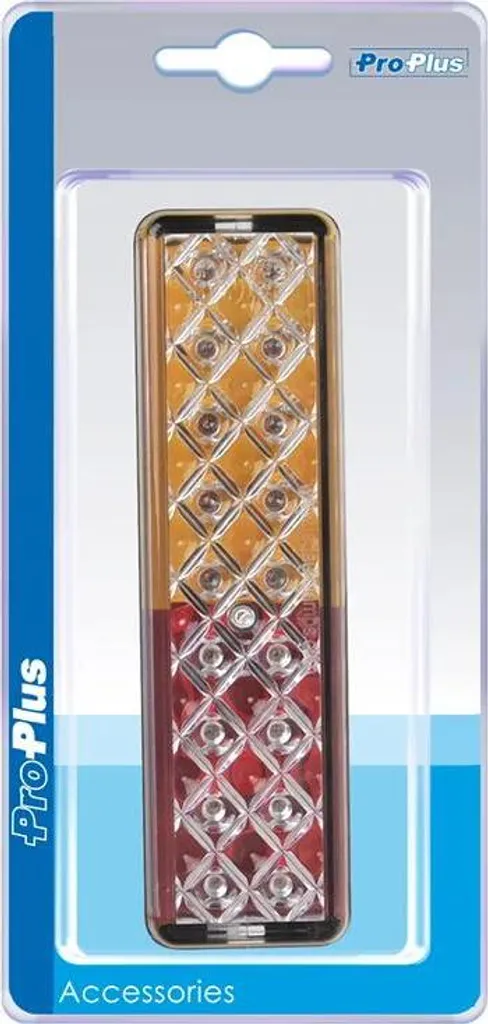 Fanale Posteriore a LED 12-24V per Carrello - 135x38mm 3 Funzioni