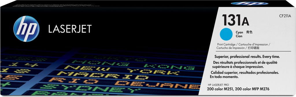 Original HP Cyan 131A CF211A Tonerkartusche – für LaserJet Pro M251/M276