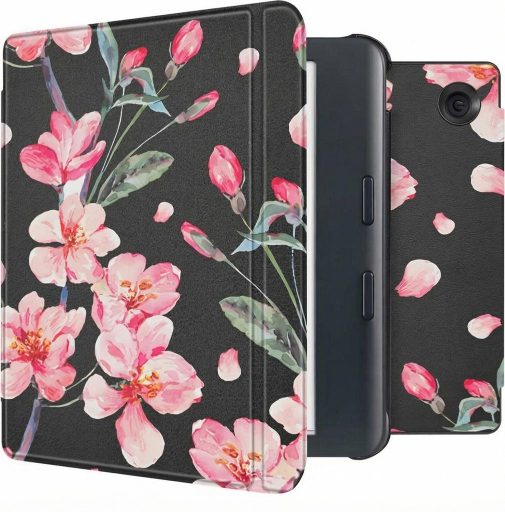 imoshion Design Slim Hard Case Sleepcover mit Stand Kobo Produktbild 