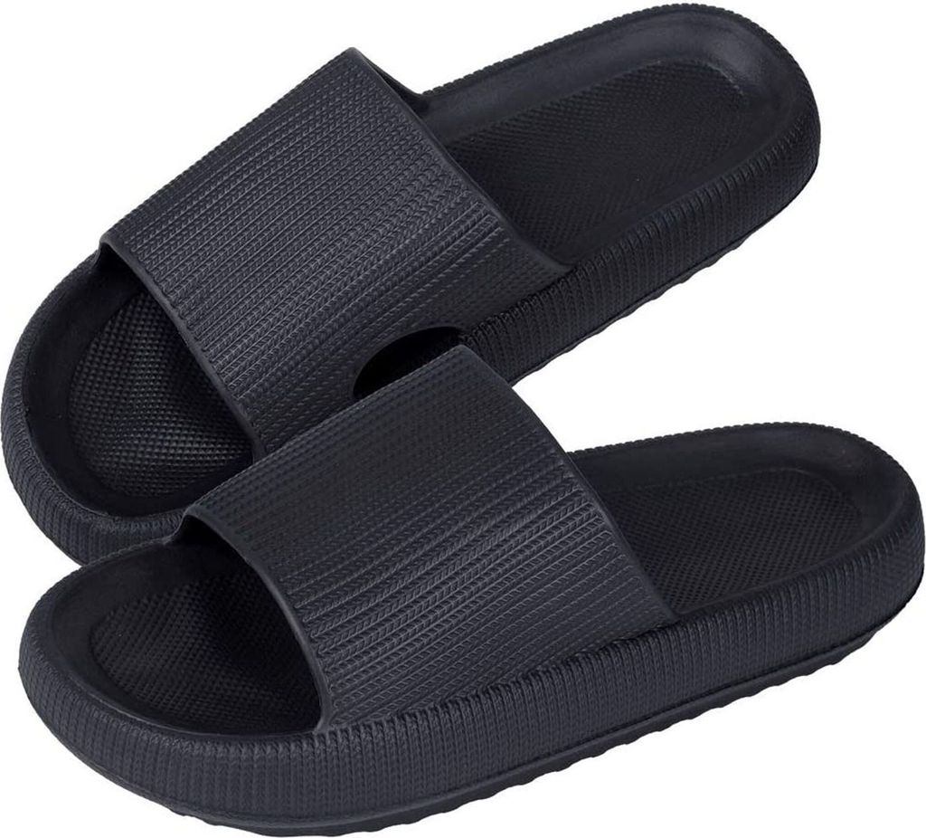 Herren Damen Badeschuhe Badeschlappen Slippers Sommer Produktbild 