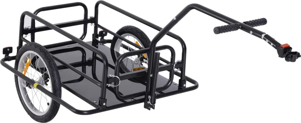 Remorque cargo vélo pliable pour transporter vos charges lourdes 40kg