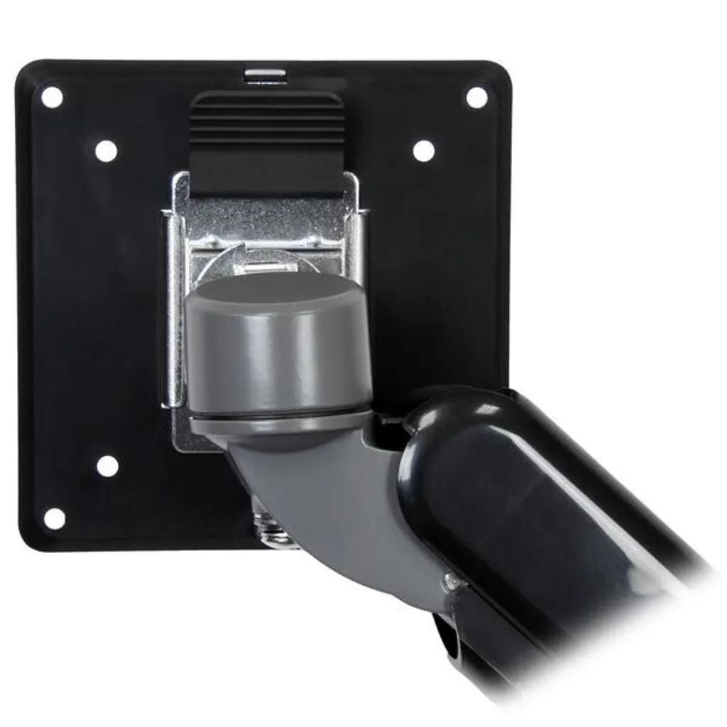 Bras de Fixation Écran Orientable et Support Table en Acier avec Clips