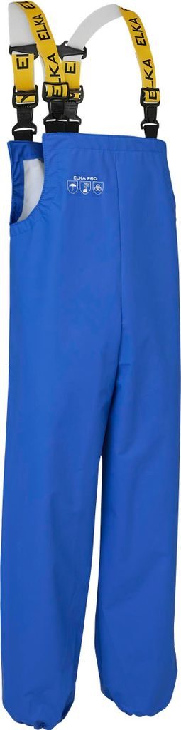 ELKA Rainwear ELKA PRO Latzhosen Kobalt XL