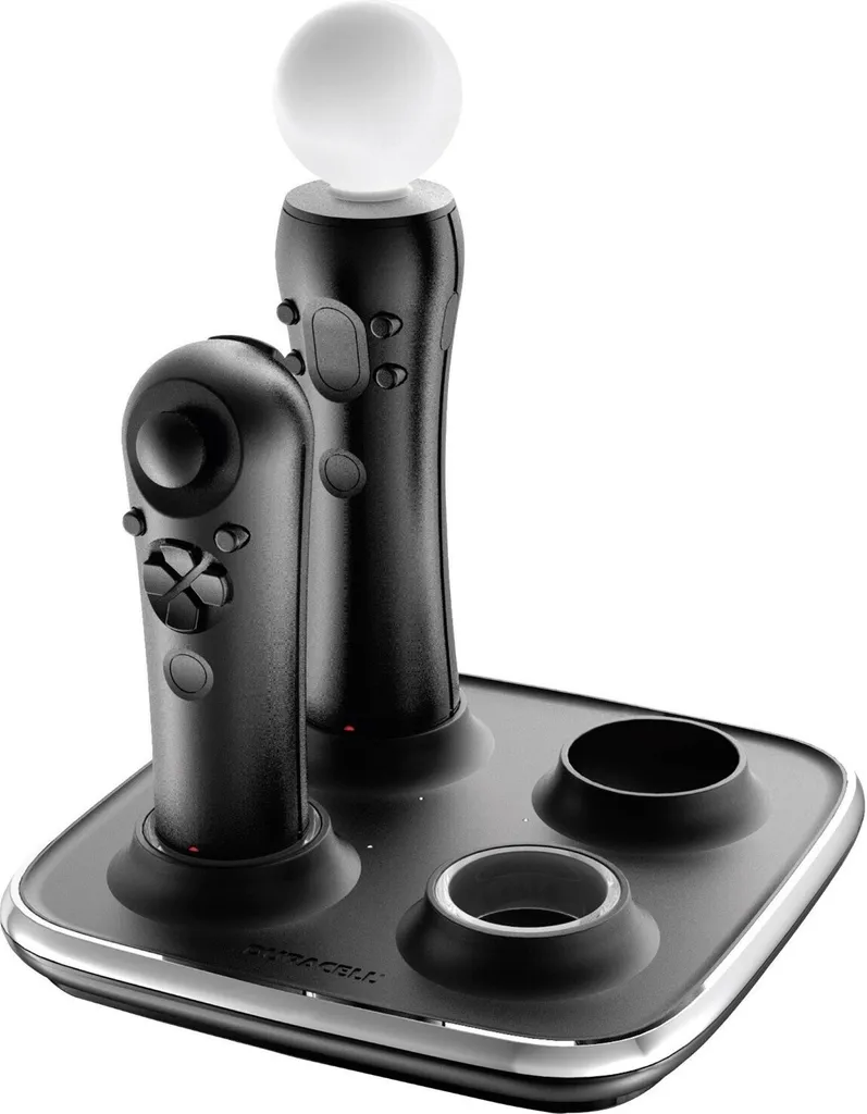 Dock Station PS Move 4 Slot: Caricatore Rapido per VR Controller e PS4 - 2