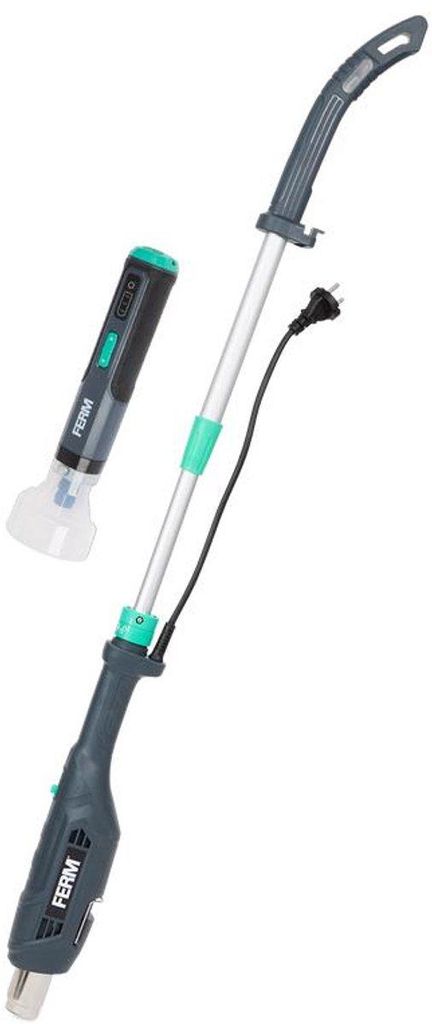 FERM Unkrautbrenner und kabelloses Unkrautbürsten-Set – Produktbild 