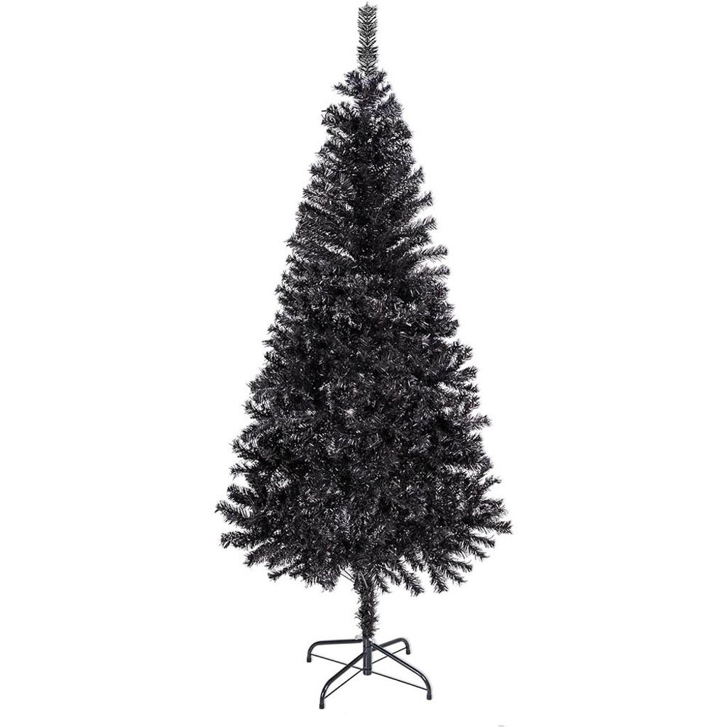 Czarna choinka sztuczna, 120cm 230 gałęzi Zdjęcie produktu 