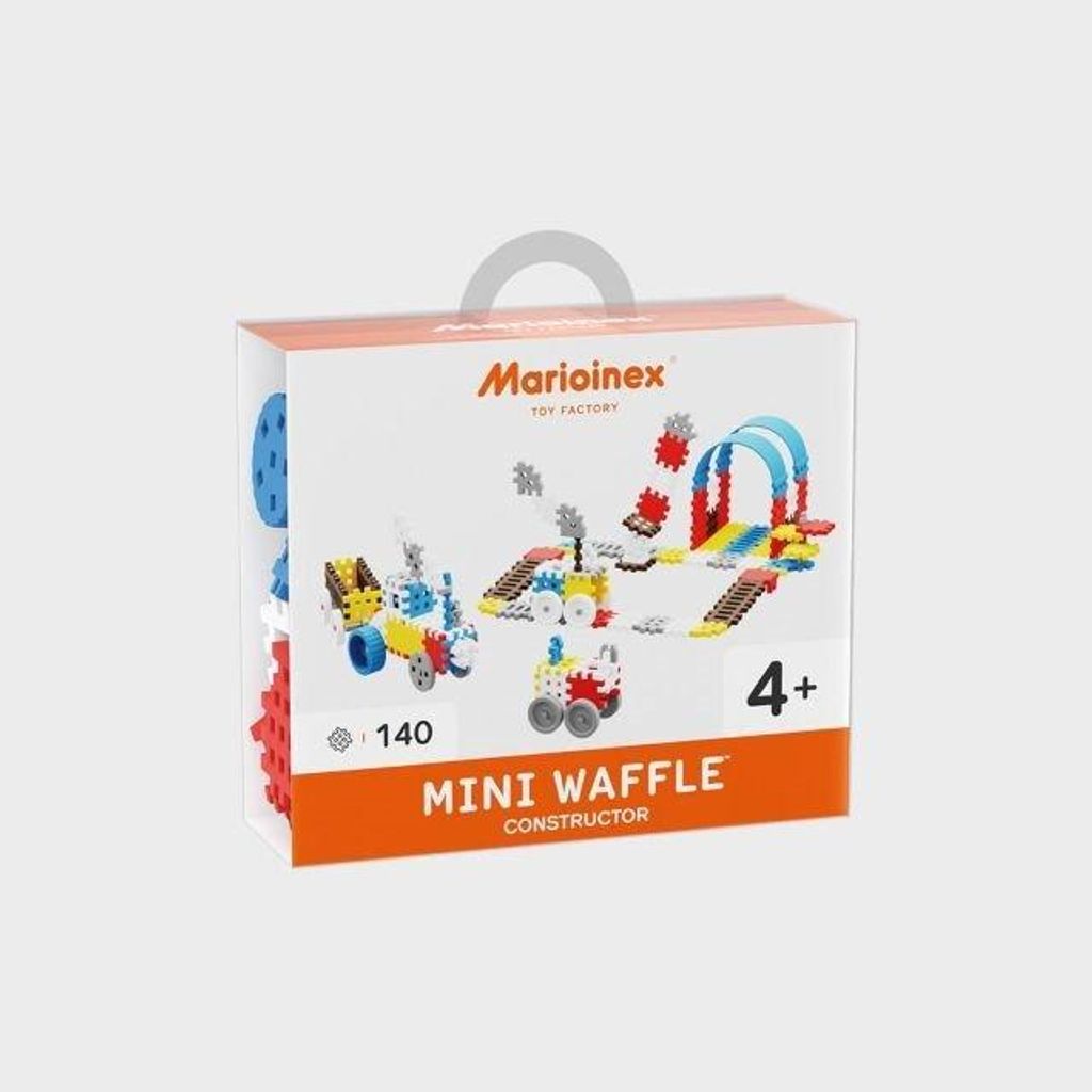 MARIOINEX Mini-Waffelblöcke 140 Stück Horse-Boy 02820 Produktbild 