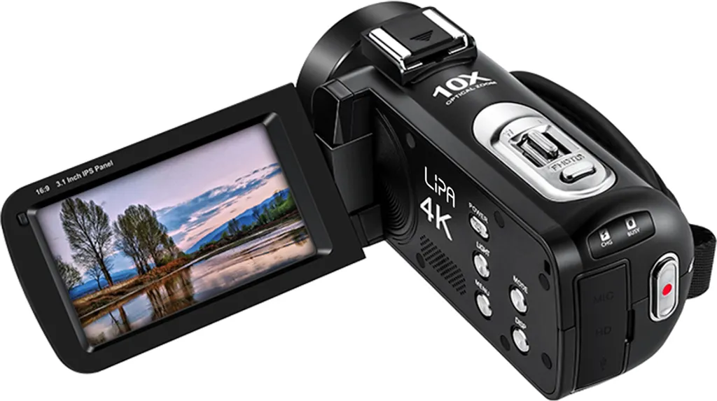 Caméscope de Vlog 4K Lipa AD-C7 Idéal pour Streaming et Vidéos Youtube - 8
