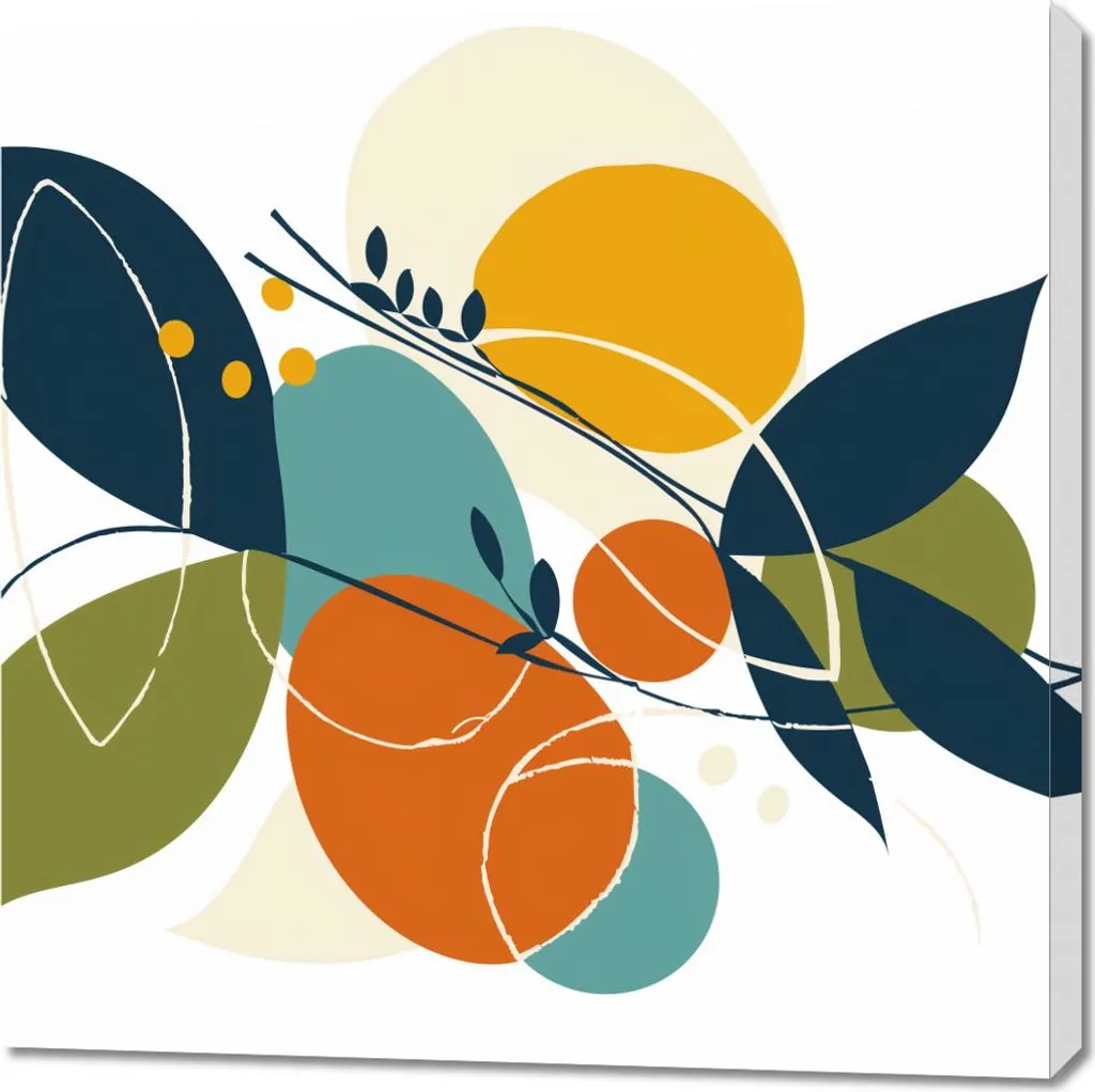 Quadro Natura Raffinata 90x90 - Arte Murale Contemporanea e Design Interni