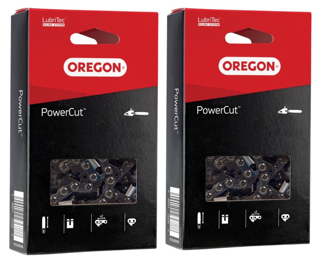2x Oregon PowerCut Sägekette 45 cm .325" 1,5 mm 72 TG VM Produktbild 