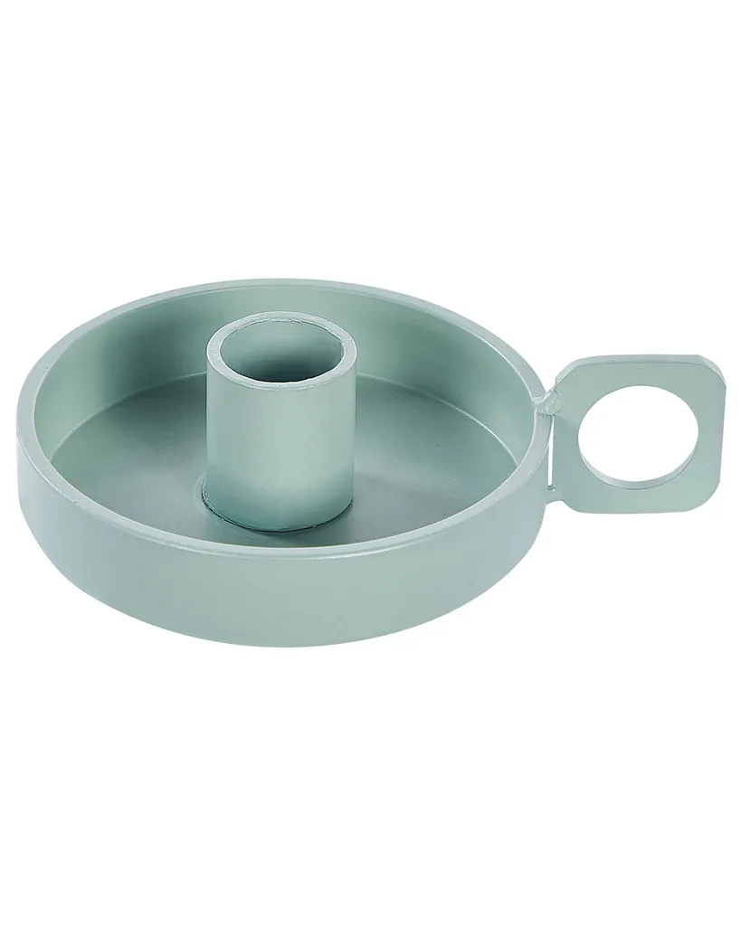 Lustre Chorio Lumarko : Solution d'Éclairage Durable en Fer Vert Robuste